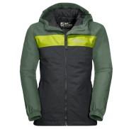 Jack Wolfskin Four Lakes Kids Jacket, Phantom Green