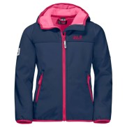 Jack Wolfskin Fourwinds Kids Softshell Jacket, Dark Indigo
