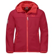 Jack Wolfskin Fourwinds Kids Softshell Jacket, Indian Red