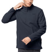 Jack Wolfskin Gecko Men's Fleece Jumper, Night Blue