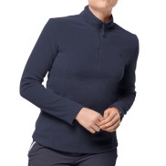 Jack Wolfskin Gecko Women's Fleece Jumper, Graphite