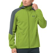 Jack Wolfskin Go Hike Men's Softshell Jacket, Spring Lime