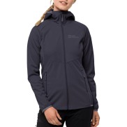 Jack Wolfskin Go Hike Women's Softshell Jacket, Graphite