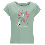 Jack Wolfskin Good Day Girls T-Shirt, Granite Green