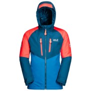 Jack Wolfskin Great Snow Kids Ski Jacket, Dark Cobalt