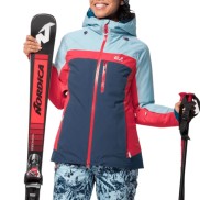 Jack Wolfskin Great Snow Women’s Hardshell Ski Jacket, Dark Indigo