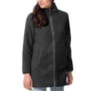 Jack Wolfskin High Cloud Women's Fleece Coat, Phantom