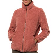 Jack Wolfskin High Cloud Women's Fleece Jacket, Autumn Red
