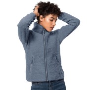 Jack Wolfskin High Cloud Women's Fleece Jacket, Frost Blue