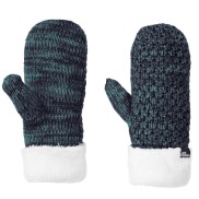 Jack Wolfskin Highloft Knit Women's Mittens, Night Blue
