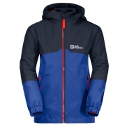 Jack Wolfskin Iceland 3in1 Boys Jacket, Active Blue