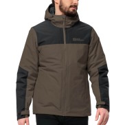 Jack Wolfskin Jasper Ins Men's Jacket, Cold Coffe