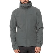 Jack Wolfskin Kammweg Men’s Softshell Jacket, Gecko Green