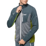 Jack Wolfskin Milford Men's Sky Fleece Jacket, Storm Grey