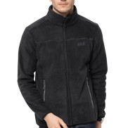 Jack Wolfskin Moonshine Altis Men's Fleece Jacket, Black