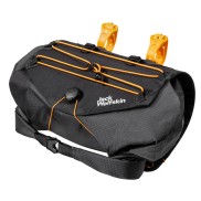 Jack Wolfskin Morobbia Bar Roll Handlebar Bag, Black