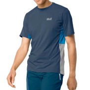 Jack Wolfskin Narrows Men's T-Shirt, Thunder Blue
