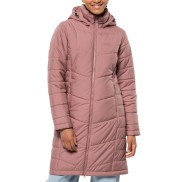 Jack Wolfskin North York Women's Windproof Quilted Coat, Afterglow