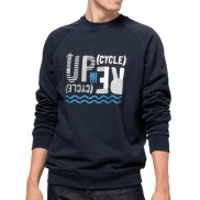 Jack Wolfskin Ocean Crewneck Men's Top, Night Blue