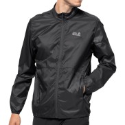 Jack Wolfskin Pack & Go Windshell Men's Jacket, Black