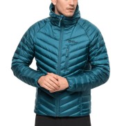 Jack Wolfskin Passamani Down Hoody Men's Jacket, Blue Coral
