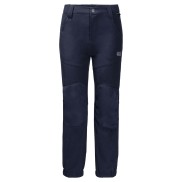 Jack Wolfskin Rascal, Midnight Blue | Bērnu Softshell Ziemas Bikses