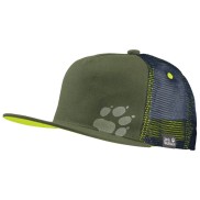Jack Wolfskin Rib Paw Kids Cap, Greenwood