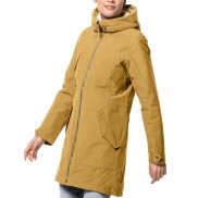 Jack Wolfskin Rocky Point, Golden Amber | Sieviešu Ziemas Hardshell Parka