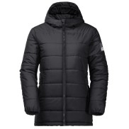 Jack Wolfskin Spirit Ins Kids Long Jacket, Black