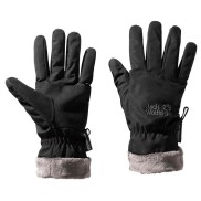 Jack Wolfskin Stormlock Highloft Windproof, Black | Sieviešu Ziemas Cimdi
