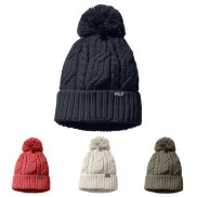 Jack Wolfskin Stormlock Pompom WP Beanie | Sieviešu Ziemas Cepure
