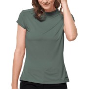Jack Wolfskin Tasman SS Women's T-Shirt, Hedge Green