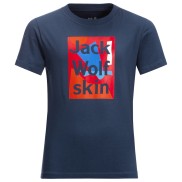 Jack Wolfskin TB Boy's Organic Cotton Tee, Dark Indigo