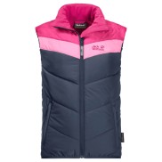 Jack Wolfskin Three Hills WindP Quilted Gilet, Pink Peony | Bērnu Veste