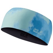 Jack Wolfskin Tourer Headband Light, Dark Aqua Allover