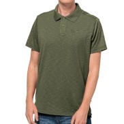Jack Wolfskin Travel Men's Polo, Greenwood