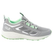 Jack Wolfskin Vojo 3 Vent Low Women's Hiking Shoes, Grey/Light Green
