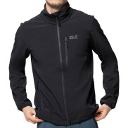 Jack Wolfskin Whirlwind Mens Softshell Jacket, Black