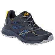 Jack Wolfskin Woodland Texapore Low Kids WP, Dark Blue/Yellow