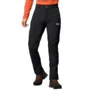 Jack Wolfskin Zenon Men's Pants, Black | Vīriešu Softshell Bikses