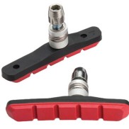 Jagwire V-Brake Pads Red 62mm