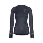 Johaug Advance Tech-Wool Women's Long Sleeve, grey/blue