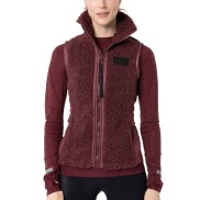 Johaug Sway Fleece Women's Vest, Brownish Red
