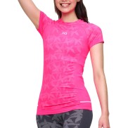 Kari Traa Butterfly Tee Women's Base Layer, Pink