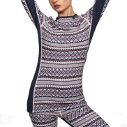 Kari Traa Lune Women's Base Layer Long Sleeve, Lilac