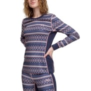 Kari Traa Lune Women's Long Sleeve Baselayer Top, Marin