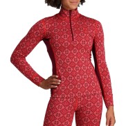 Kari Traa Rose Half Zip Women's Termo Baselayer, Rouge