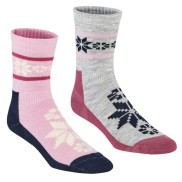 Kari Traa Rusa Wool Socks Women's 2PK, Pea
