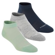 Kari Traa Socks Tafis 3 Pack, Grey/Blue/Green