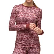 Kari Traa Women's Base Layer Lune Longsleeve, Port